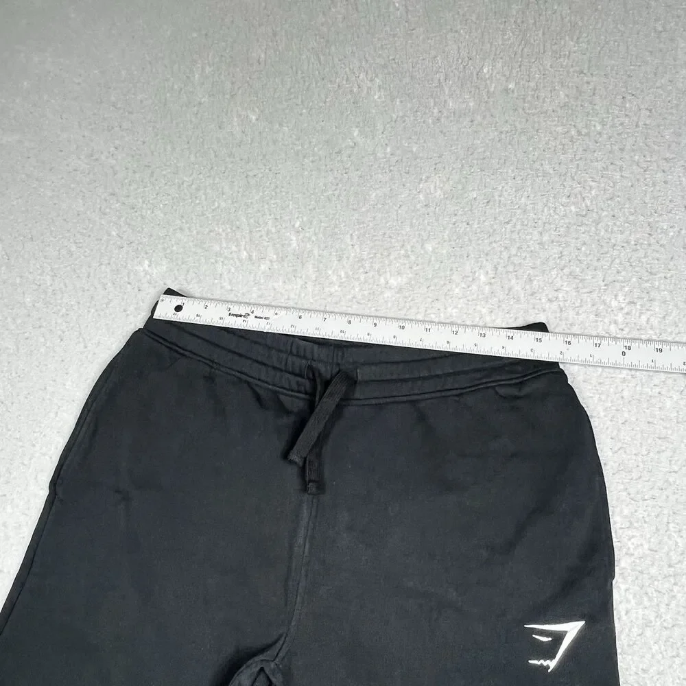 Gymshark Jogger Pants Mens Size Medium Black Athletic Sweatpants Pockets